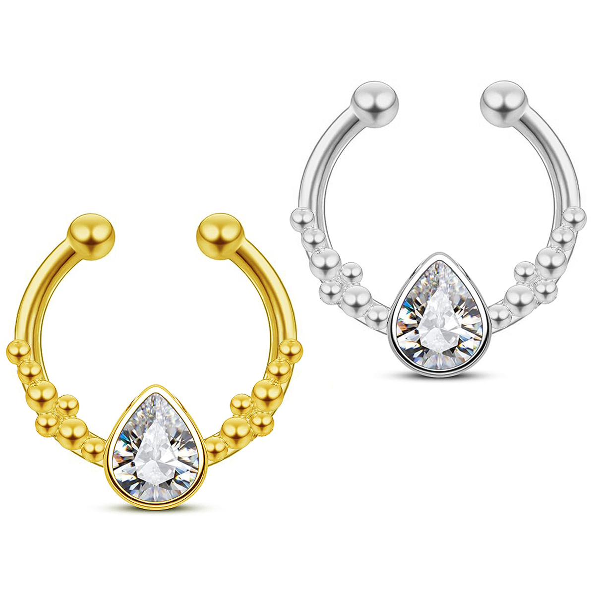 Septum Clicker Ring - حلقة سيبتوم من الفولاذ المقاوم للصدأ
