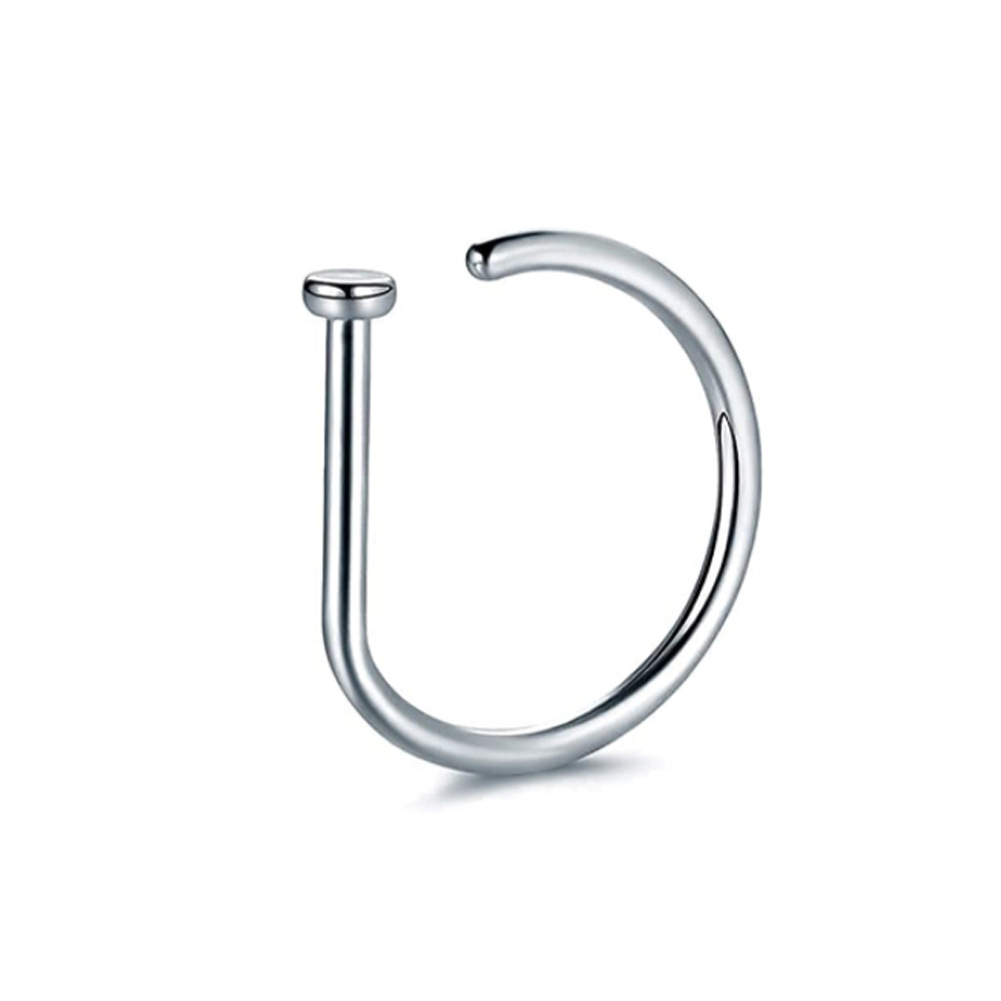 Body Jewelry Hoops - 1 قطعة امرأة رجل وهمية الأنف
