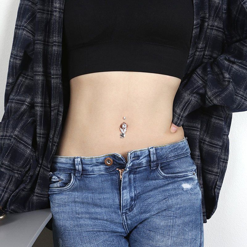 هيبوالرجينيك 925 فضة أرنب السر - مراجعة Body Jewelry Goth وسعره