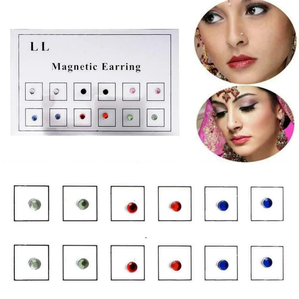 12 قطعة/بطاقة الغشاش وهمية غير - مراجعة Body Jewelry Hoops وسعره