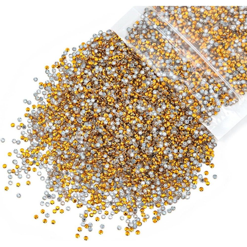 ١٠٠٠٠ قطعة من أحجار الراين الر - مراجعة Yellow Body Jewelry وسعره