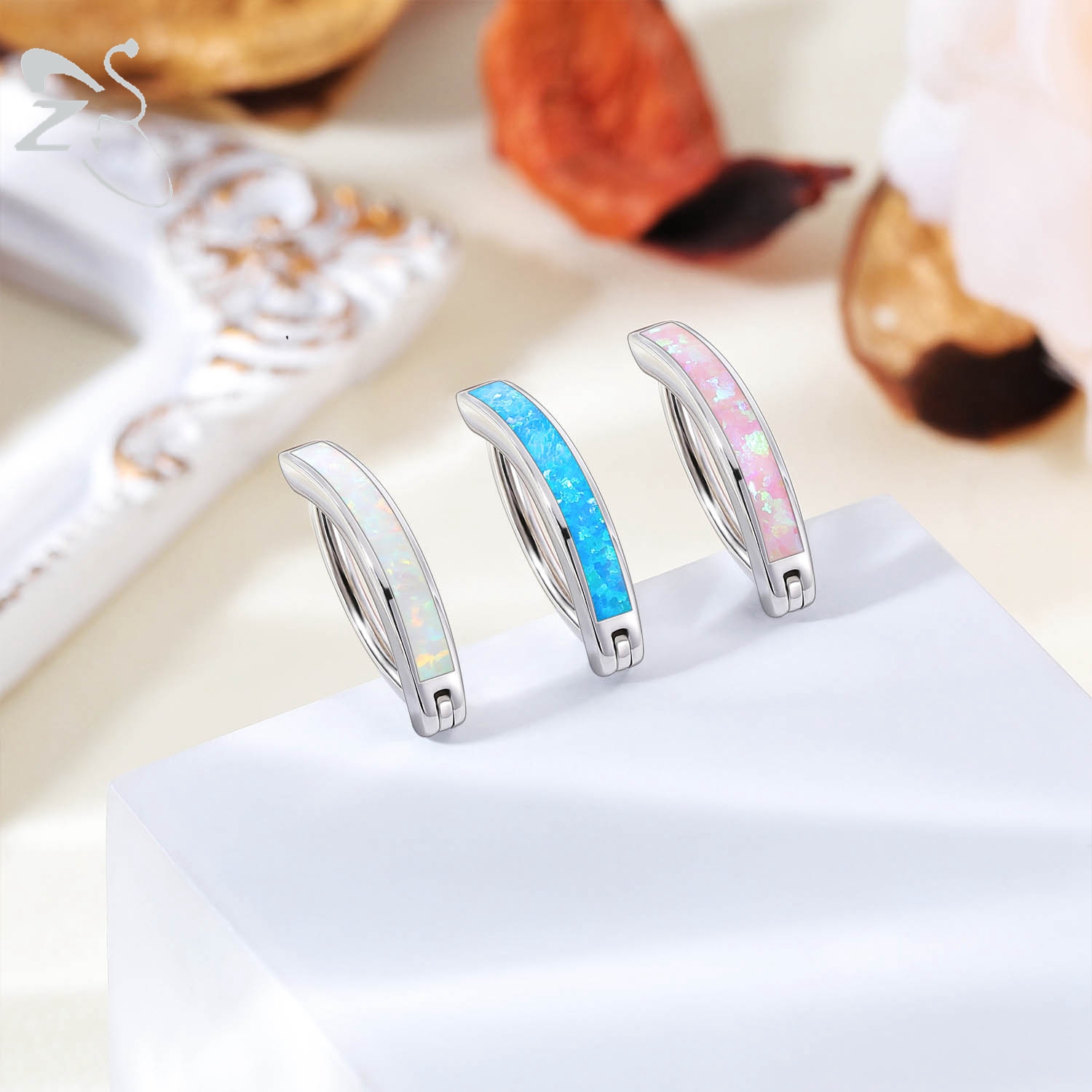 ZS 1 قطعة 925 فضة السرة ثقب ال - مراجعة Septum Clicker Ring وسعره