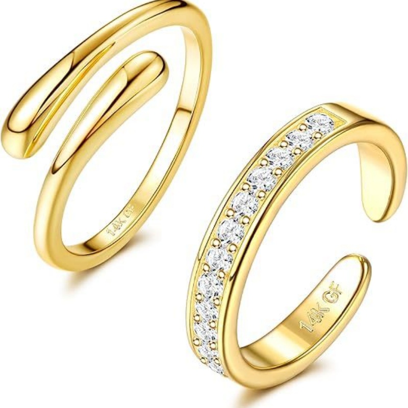 14K مطلية بالذهب قابل للتعديل  - مراجعة Body Jewelry Hoops وسعره