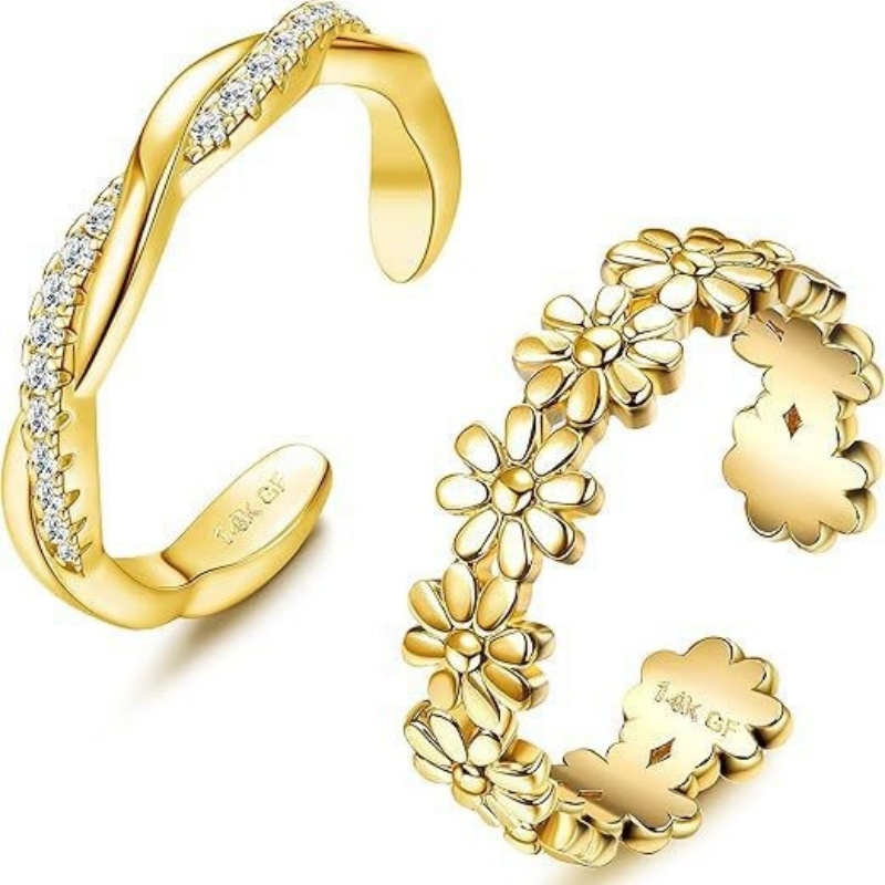 14K مطلية بالذهب قابل للتعديل  - مراجعة Body Jewelry Hoops وسعره