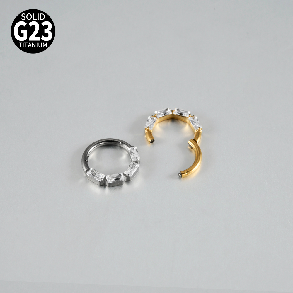 قطعة واحدة من مجوهرات ثقب الأن - مراجعة Septum Clicker Ring وسعره