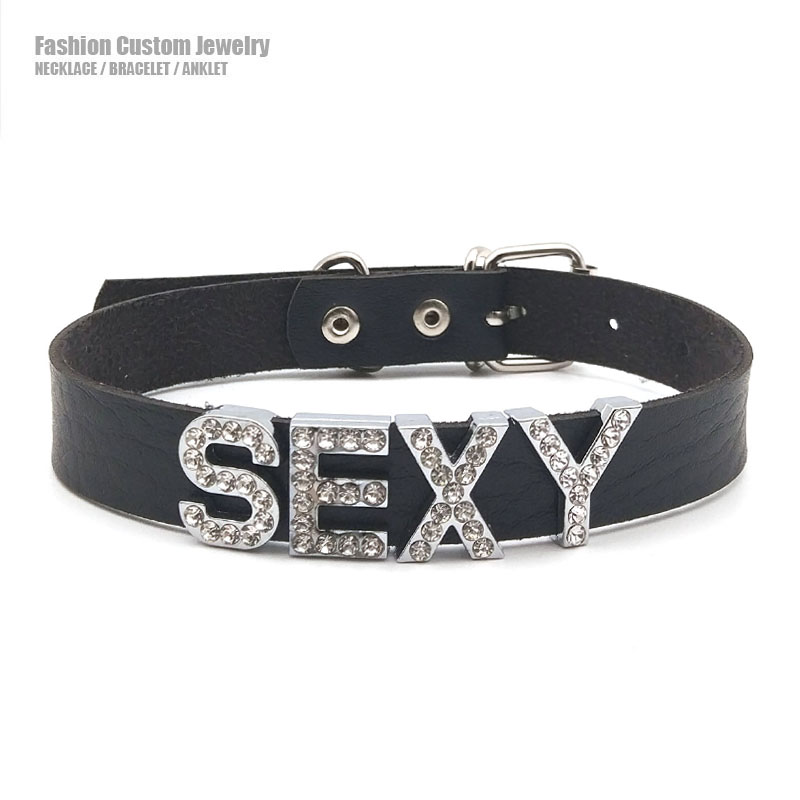 القلائد المخصصة حجر الراين رسا - مراجعة Body Jewelry Goth وسعره