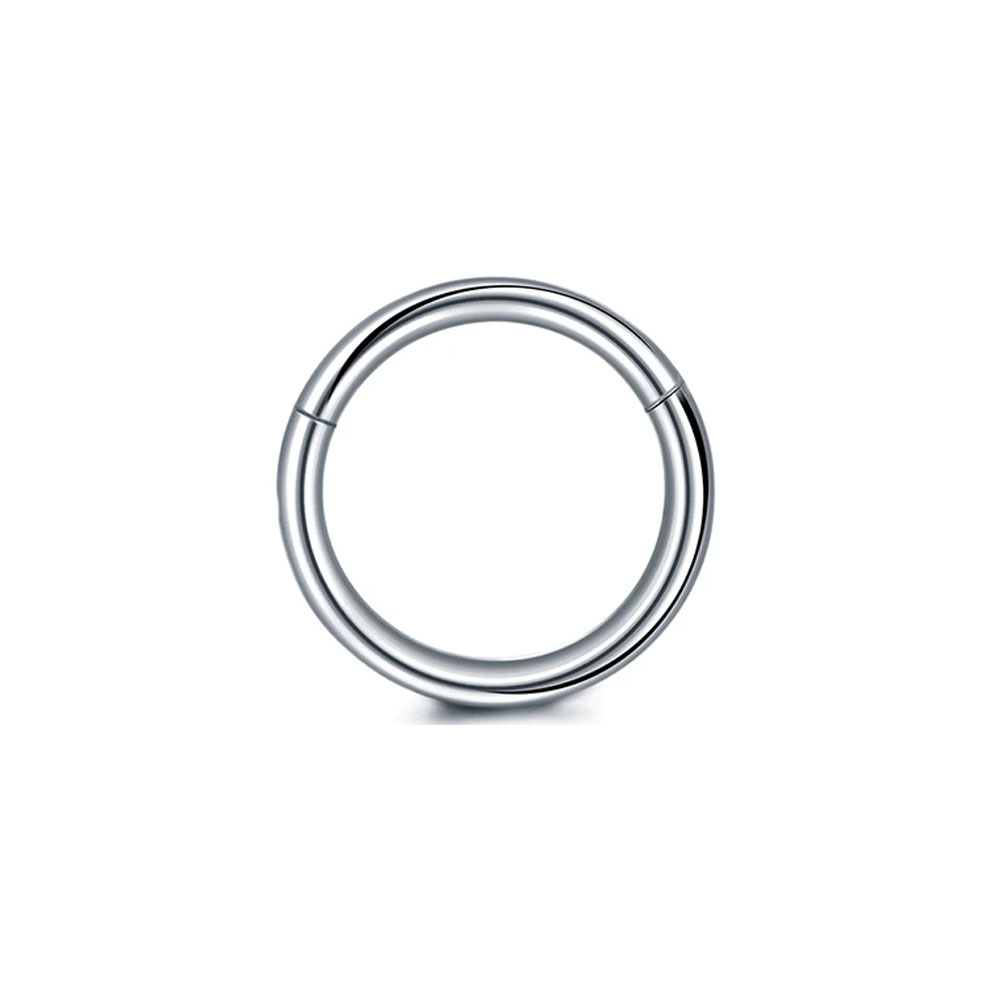 316L الجراحية الصلب الفرس الجز - مراجعة Septum Clicker Ring وسعره