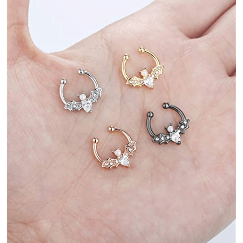 EVISPOL لطيف هالوين الخفافيش ف - مراجعة Body Jewelry Hoops وسعره