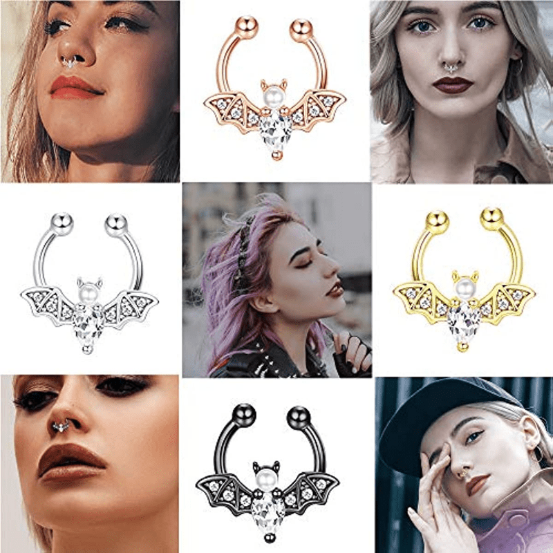 EVISPOL لطيف هالوين الخفافيش ف - مراجعة Body Jewelry Hoops وسعره