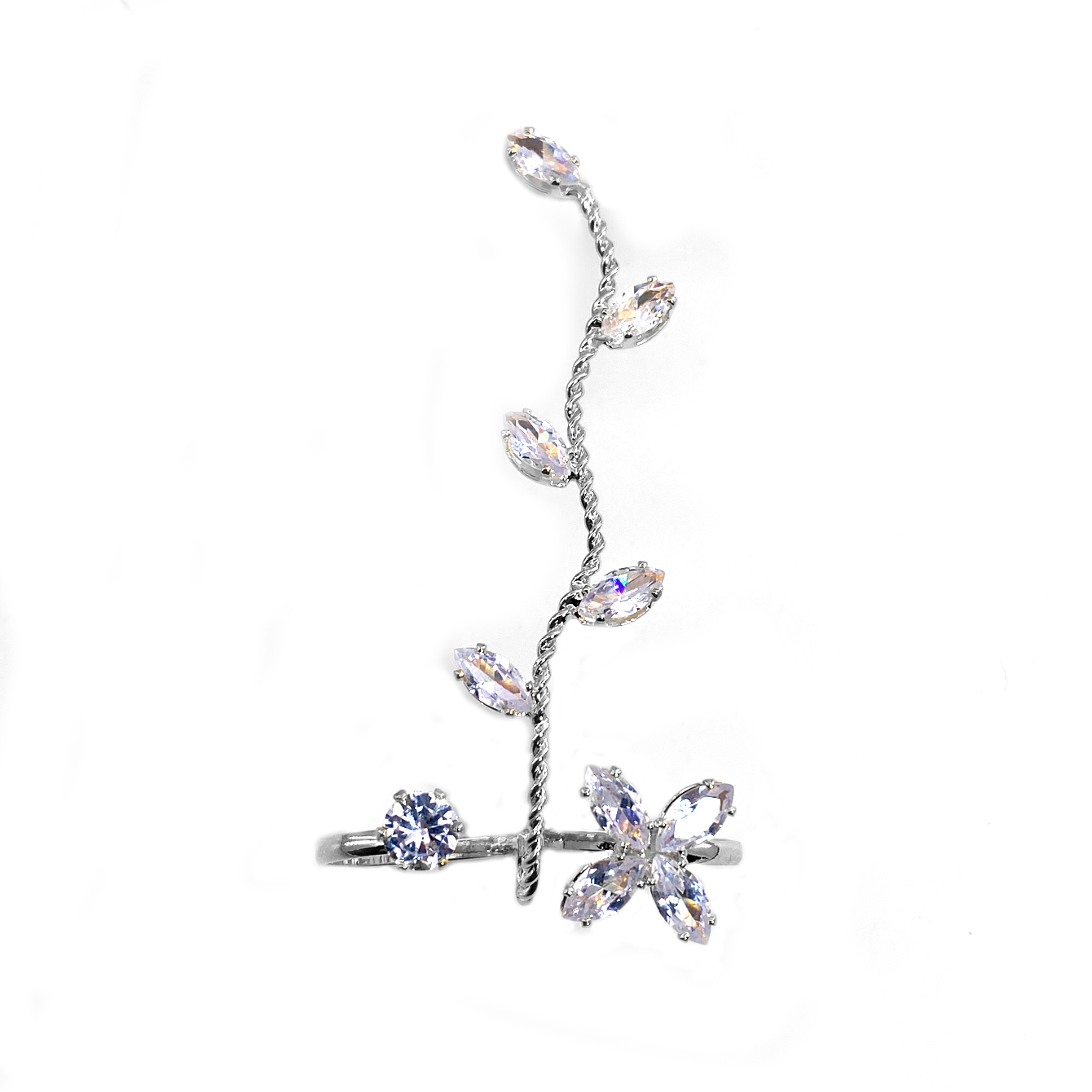 خاتم قدم زيركون رائع للنساء ،  - مراجعة Body Jewelry Hoops وسعره