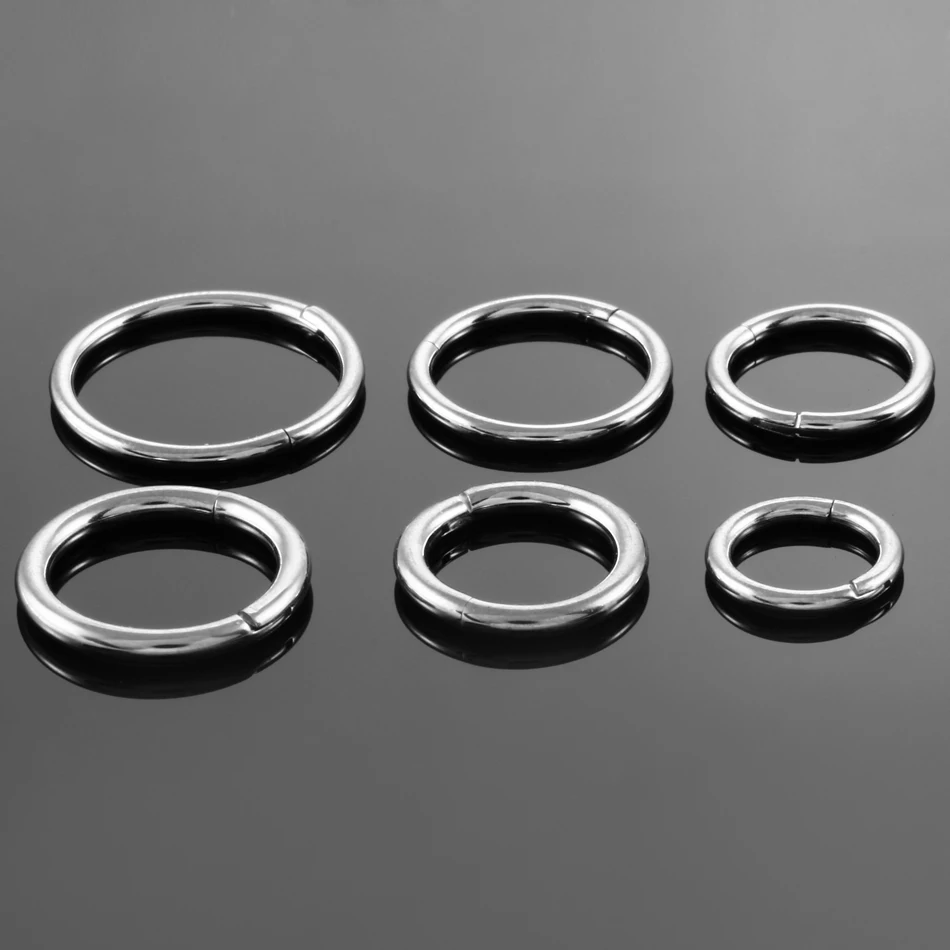 F136 طوق من الخرز المفصلي لثقب - مراجعة Septum Clicker Ring وسعره